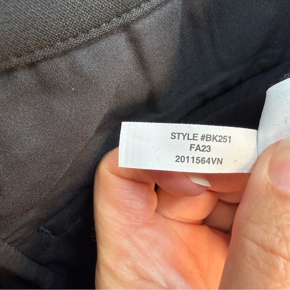 J.Crew Kate Pant in Four Season Stretch Black Size 14 NWT - Picture 6 of 7